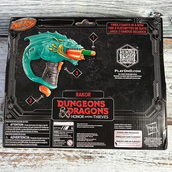 NERF Dungeons & Dragons Honor Among Thieves ( RAKOR ) Ages 8+ - Picture 2 of 5